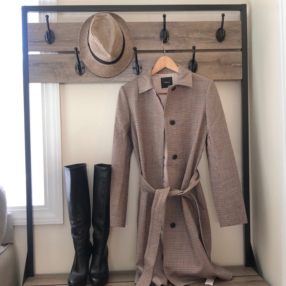 Theory Check Coat - Picture 2 of 4